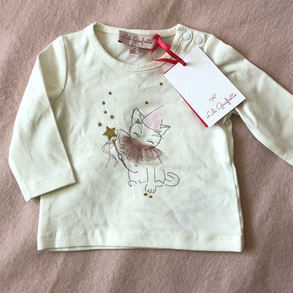 NWT Lili Gaufrette Baby T-Shirt